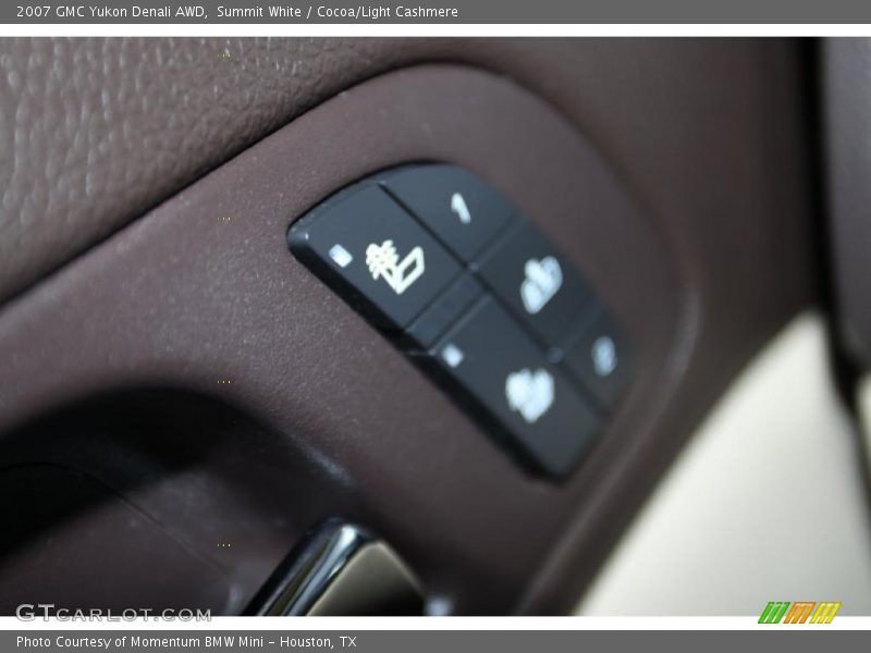 Summit White / Cocoa/Light Cashmere 2007 GMC Yukon Denali AWD
