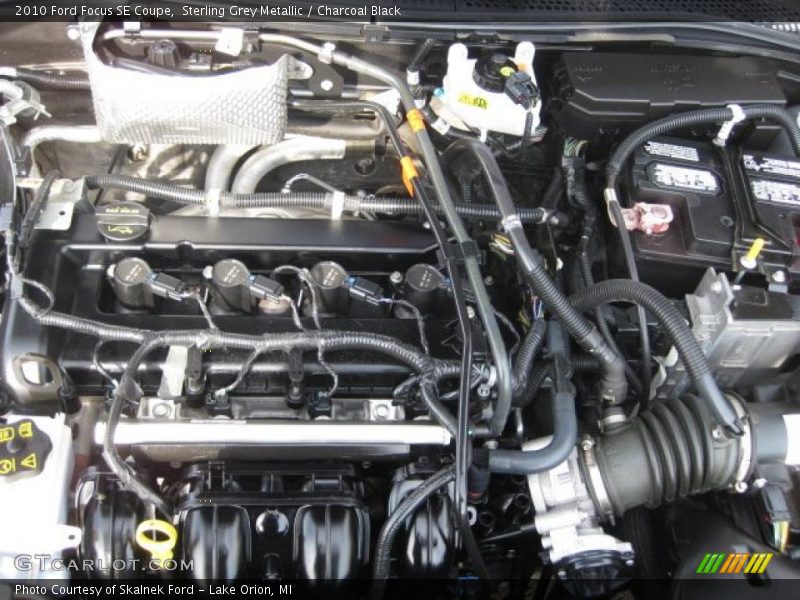 Sterling Grey Metallic / Charcoal Black 2010 Ford Focus SE Coupe