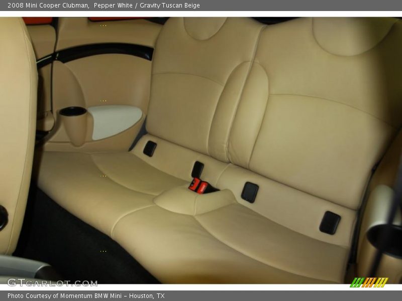 Pepper White / Gravity Tuscan Beige 2008 Mini Cooper Clubman