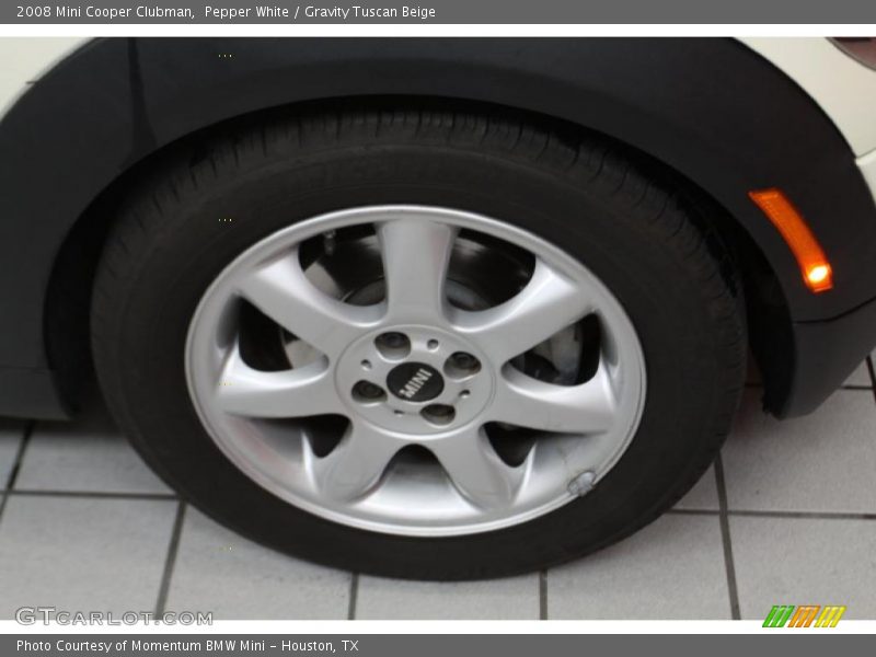 Pepper White / Gravity Tuscan Beige 2008 Mini Cooper Clubman
