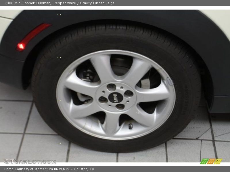 Pepper White / Gravity Tuscan Beige 2008 Mini Cooper Clubman