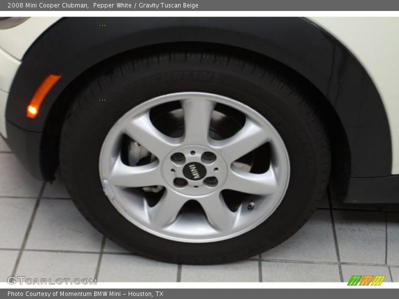 Pepper White / Gravity Tuscan Beige 2008 Mini Cooper Clubman