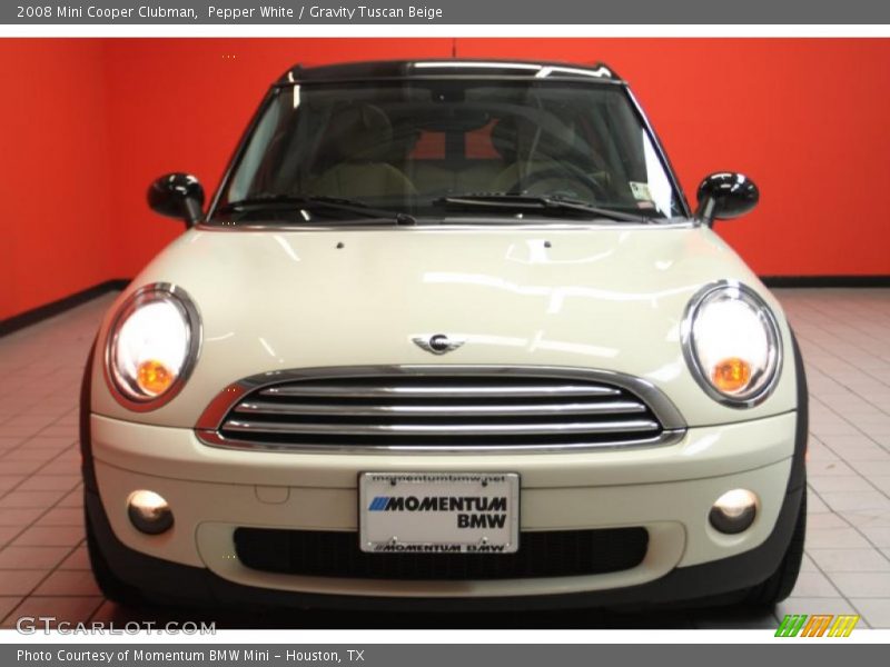 Pepper White / Gravity Tuscan Beige 2008 Mini Cooper Clubman