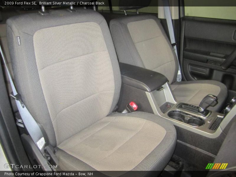 Brilliant Silver Metallic / Charcoal Black 2009 Ford Flex SE