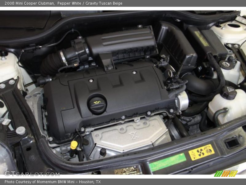 Pepper White / Gravity Tuscan Beige 2008 Mini Cooper Clubman