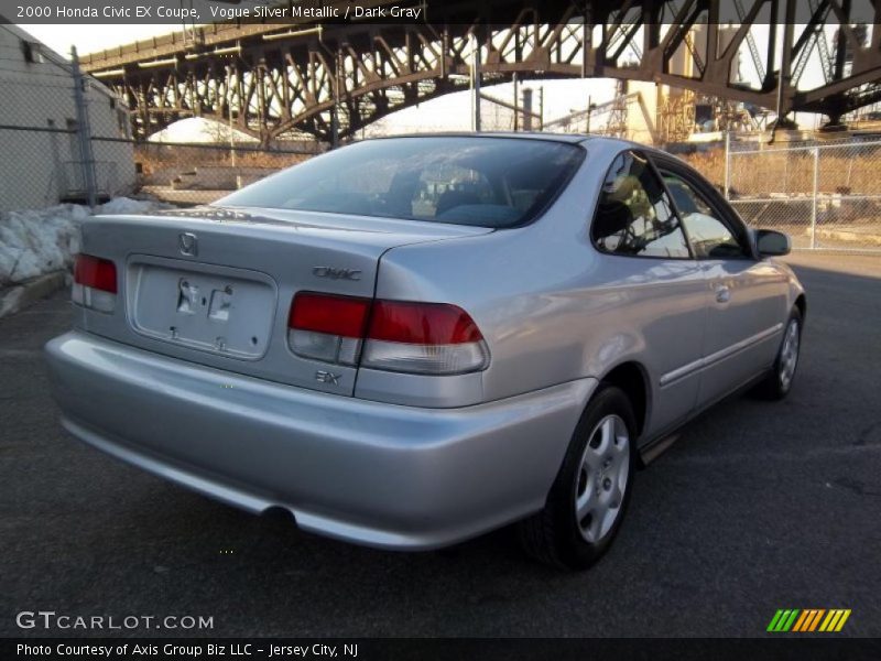 Vogue Silver Metallic / Dark Gray 2000 Honda Civic EX Coupe