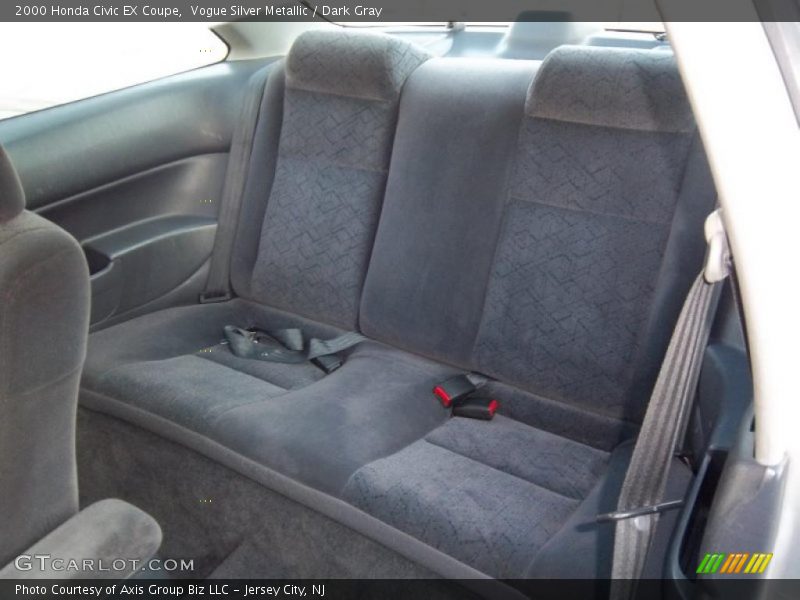  2000 Civic EX Coupe Dark Gray Interior