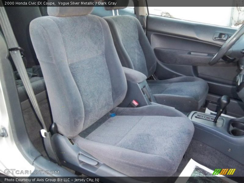  2000 Civic EX Coupe Dark Gray Interior