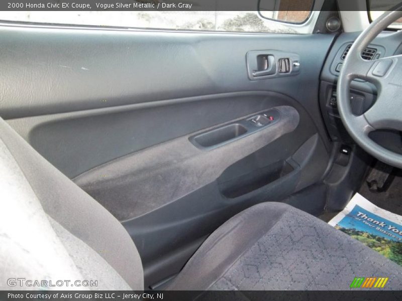 Vogue Silver Metallic / Dark Gray 2000 Honda Civic EX Coupe