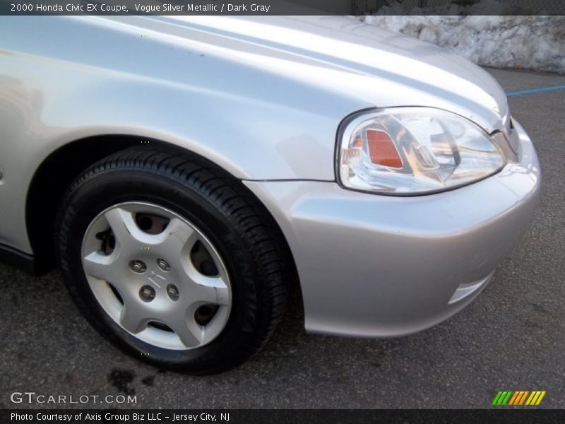 Vogue Silver Metallic / Dark Gray 2000 Honda Civic EX Coupe
