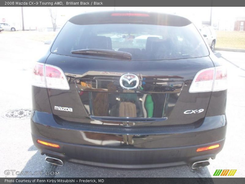 Brilliant Black / Black 2008 Mazda CX-9 Touring AWD