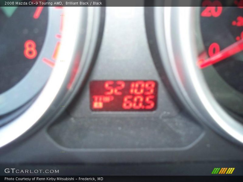 Brilliant Black / Black 2008 Mazda CX-9 Touring AWD