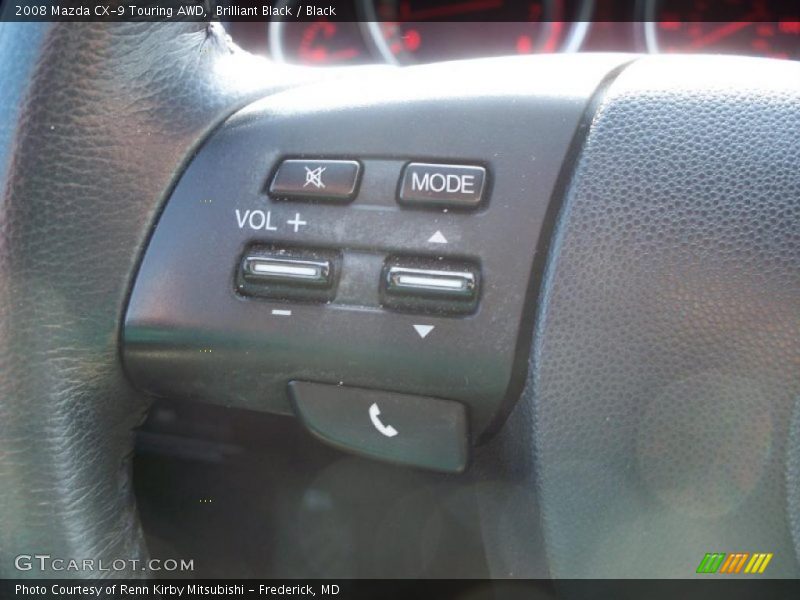 Brilliant Black / Black 2008 Mazda CX-9 Touring AWD