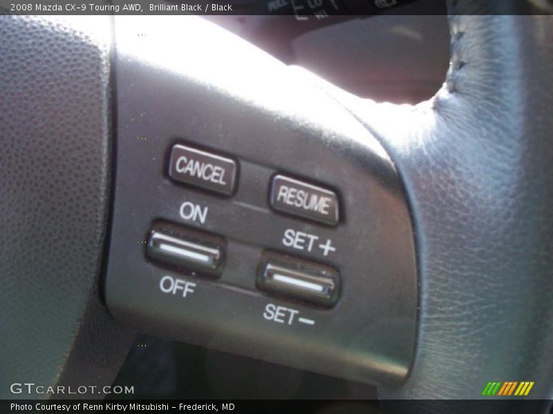 Brilliant Black / Black 2008 Mazda CX-9 Touring AWD