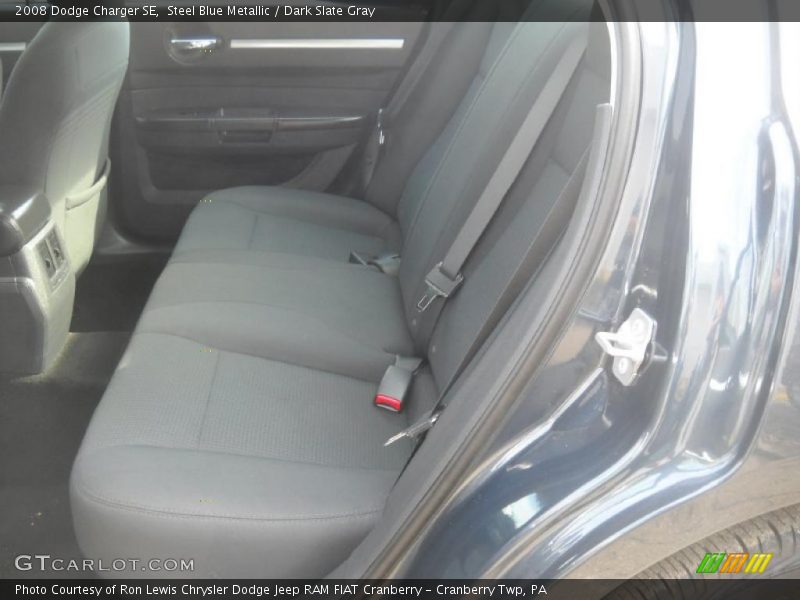 Steel Blue Metallic / Dark Slate Gray 2008 Dodge Charger SE