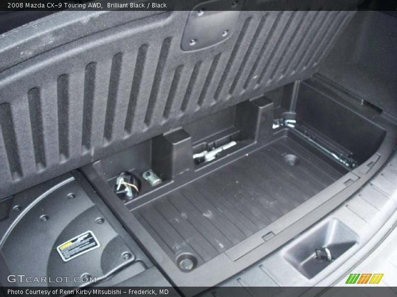 Brilliant Black / Black 2008 Mazda CX-9 Touring AWD
