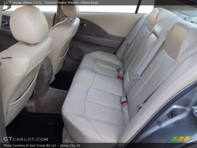 Polished Pewter Metallic / Blond Beige 2002 Nissan Altima 2.5 SL