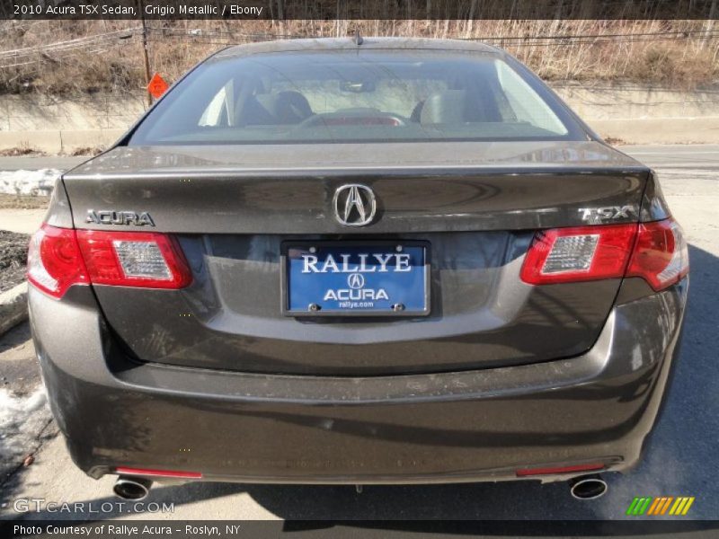 Grigio Metallic / Ebony 2010 Acura TSX Sedan