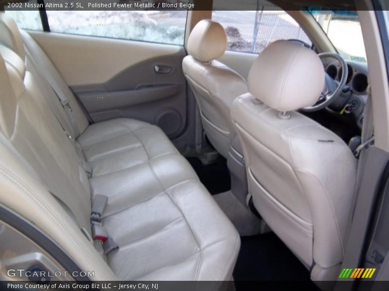 Polished Pewter Metallic / Blond Beige 2002 Nissan Altima 2.5 SL