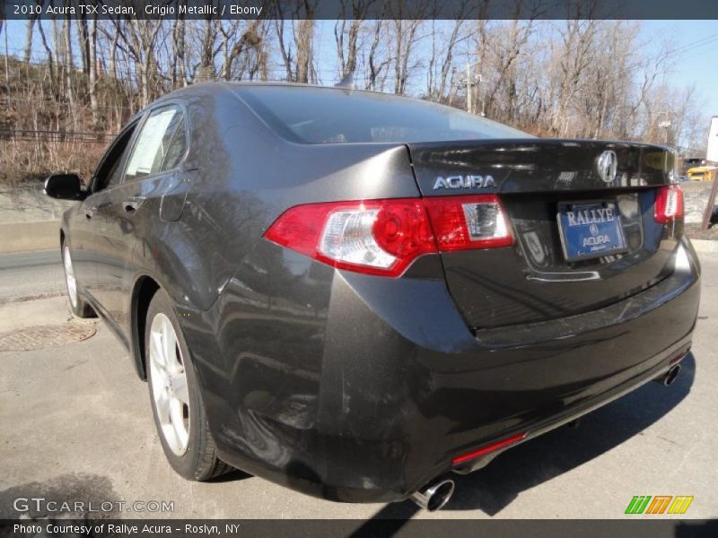 Grigio Metallic / Ebony 2010 Acura TSX Sedan