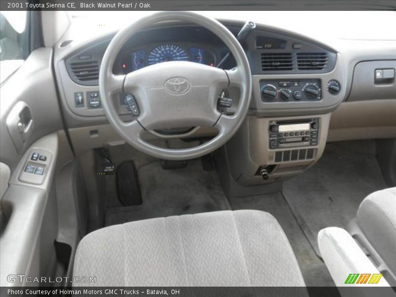 Dashboard of 2001 Sienna CE