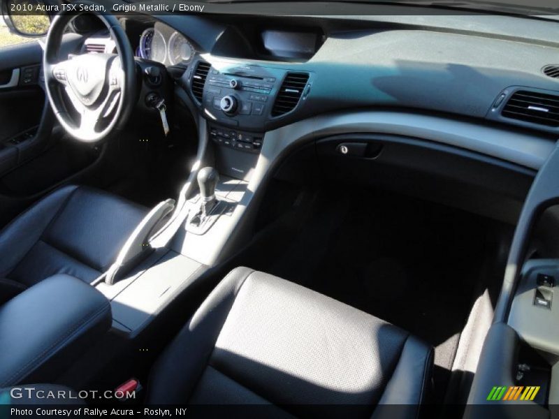 Grigio Metallic / Ebony 2010 Acura TSX Sedan