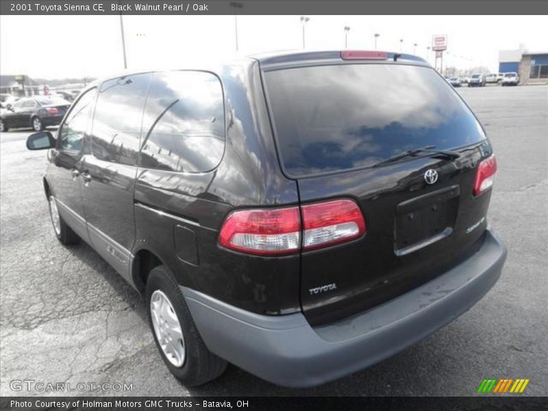 Black Walnut Pearl / Oak 2001 Toyota Sienna CE