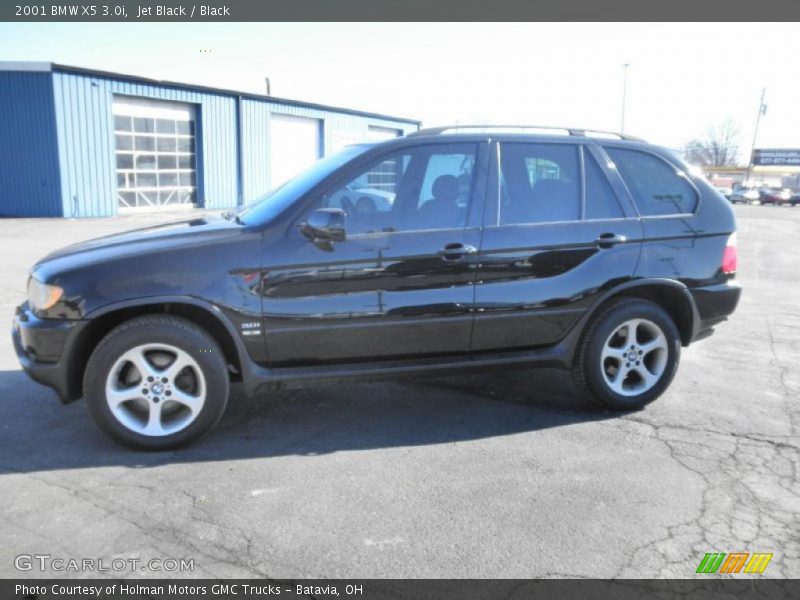Jet Black / Black 2001 BMW X5 3.0i