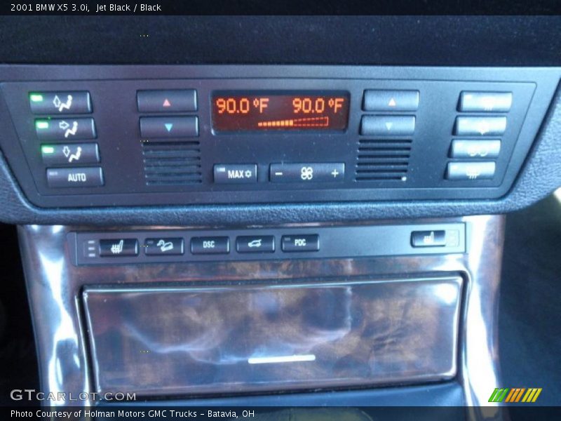 Jet Black / Black 2001 BMW X5 3.0i