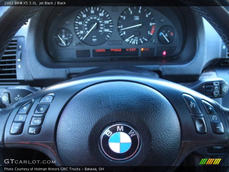 Jet Black / Black 2001 BMW X5 3.0i