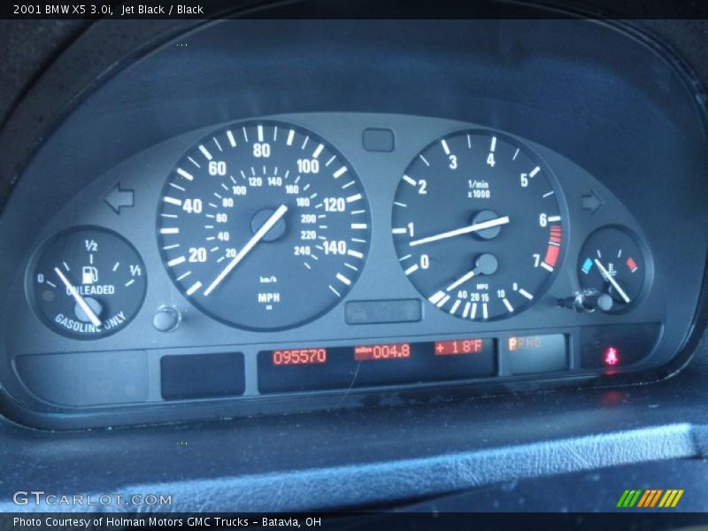 Jet Black / Black 2001 BMW X5 3.0i