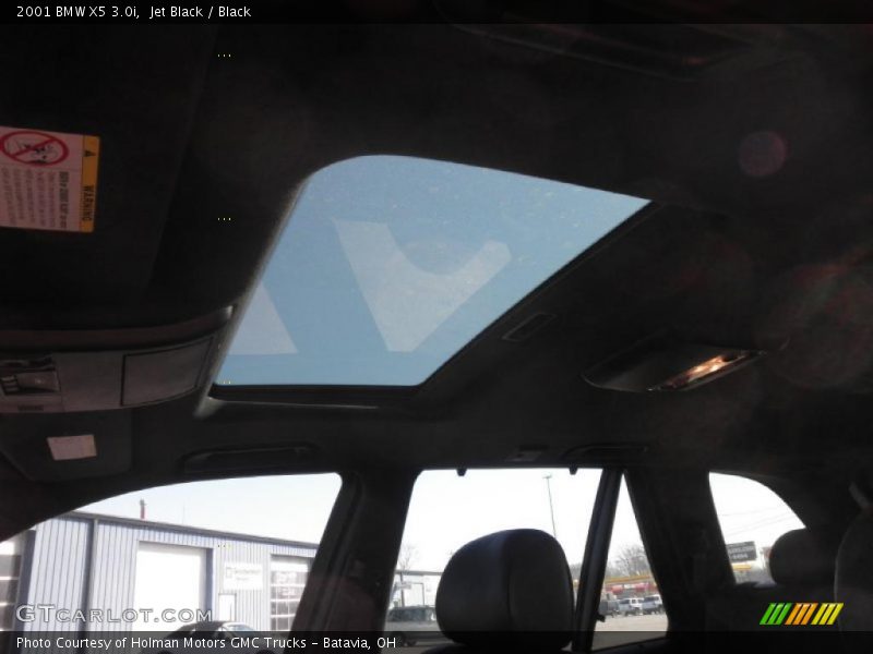 Jet Black / Black 2001 BMW X5 3.0i