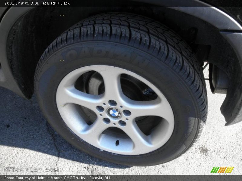 Jet Black / Black 2001 BMW X5 3.0i