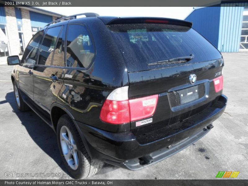Jet Black / Black 2001 BMW X5 3.0i