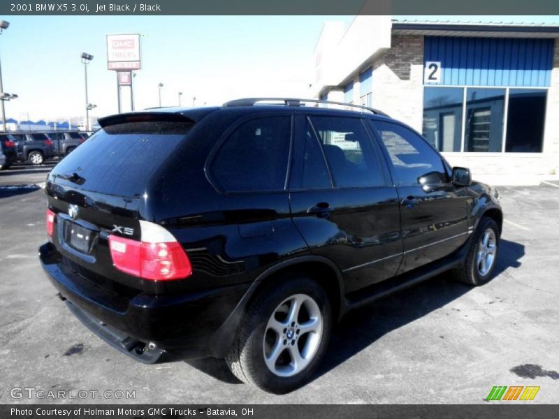 Jet Black / Black 2001 BMW X5 3.0i