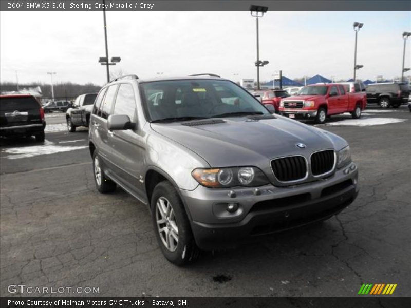 Sterling Grey Metallic / Grey 2004 BMW X5 3.0i