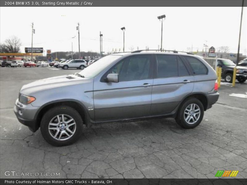 Sterling Grey Metallic / Grey 2004 BMW X5 3.0i