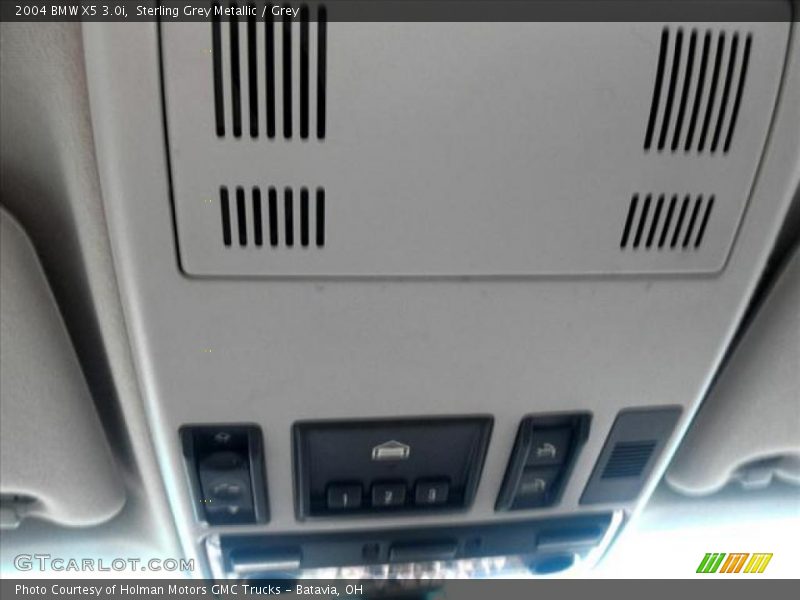 Sterling Grey Metallic / Grey 2004 BMW X5 3.0i