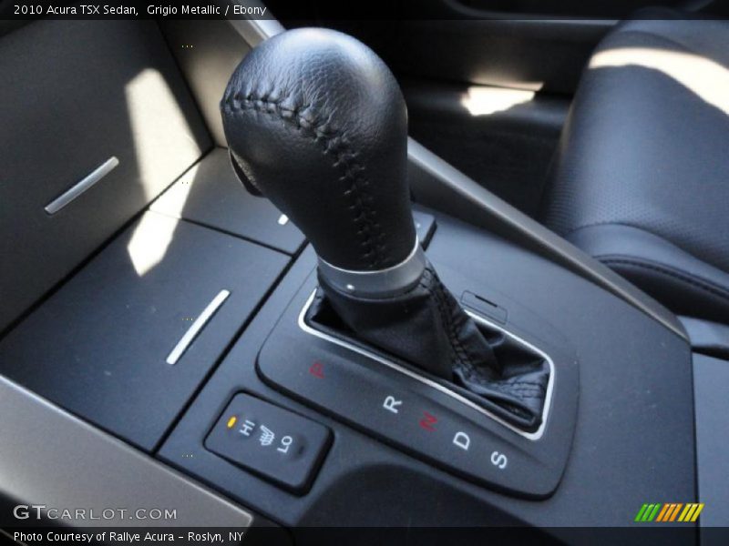 Grigio Metallic / Ebony 2010 Acura TSX Sedan