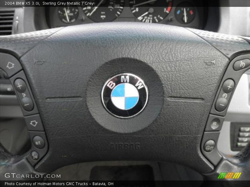 Sterling Grey Metallic / Grey 2004 BMW X5 3.0i