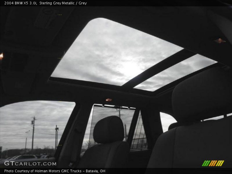 Sterling Grey Metallic / Grey 2004 BMW X5 3.0i