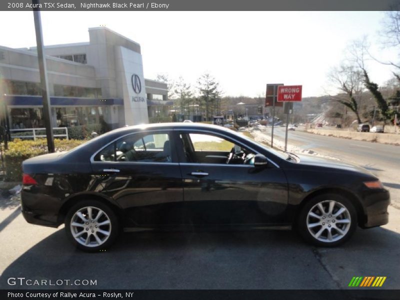 Nighthawk Black Pearl / Ebony 2008 Acura TSX Sedan