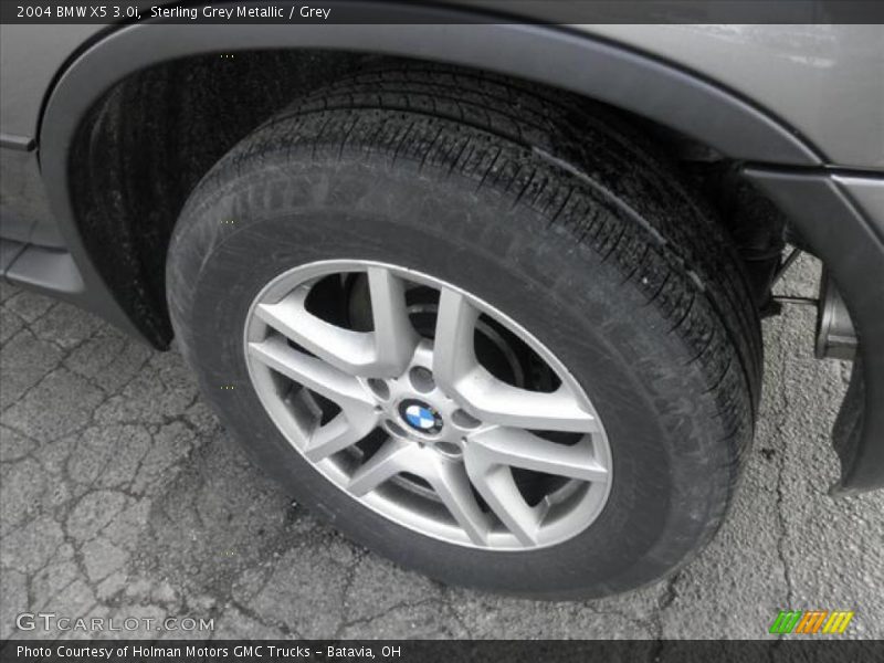Sterling Grey Metallic / Grey 2004 BMW X5 3.0i