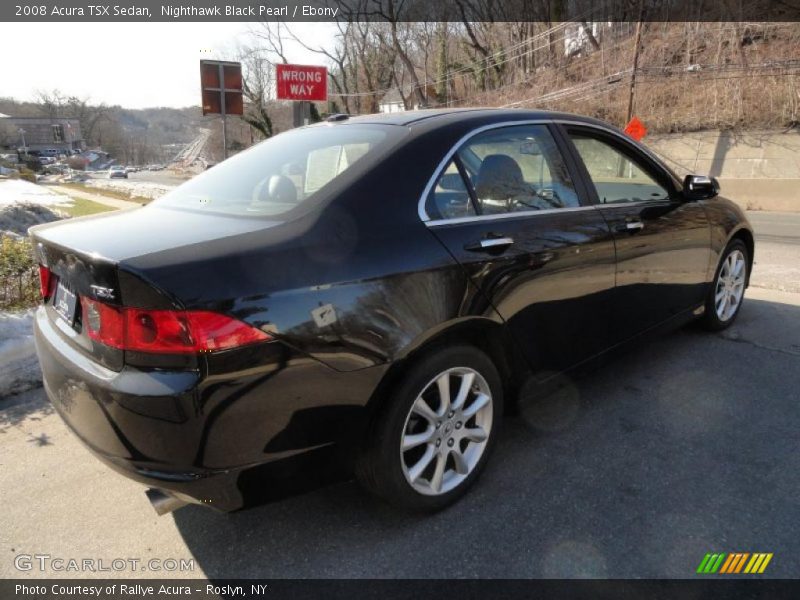 Nighthawk Black Pearl / Ebony 2008 Acura TSX Sedan