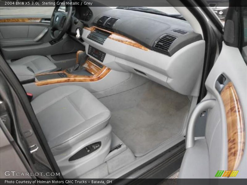 Sterling Grey Metallic / Grey 2004 BMW X5 3.0i