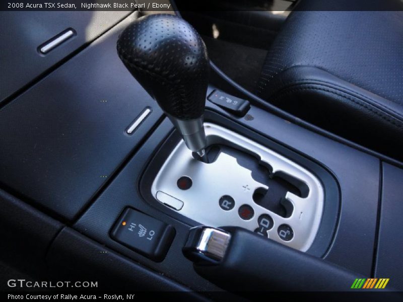 Nighthawk Black Pearl / Ebony 2008 Acura TSX Sedan