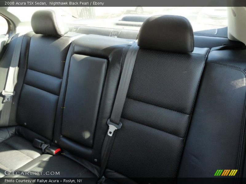 Nighthawk Black Pearl / Ebony 2008 Acura TSX Sedan