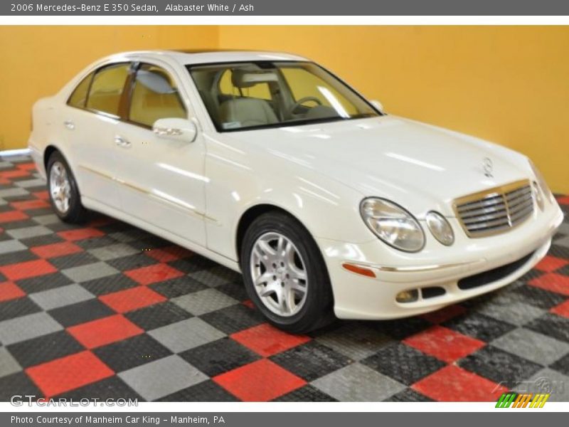 Alabaster White / Ash 2006 Mercedes-Benz E 350 Sedan