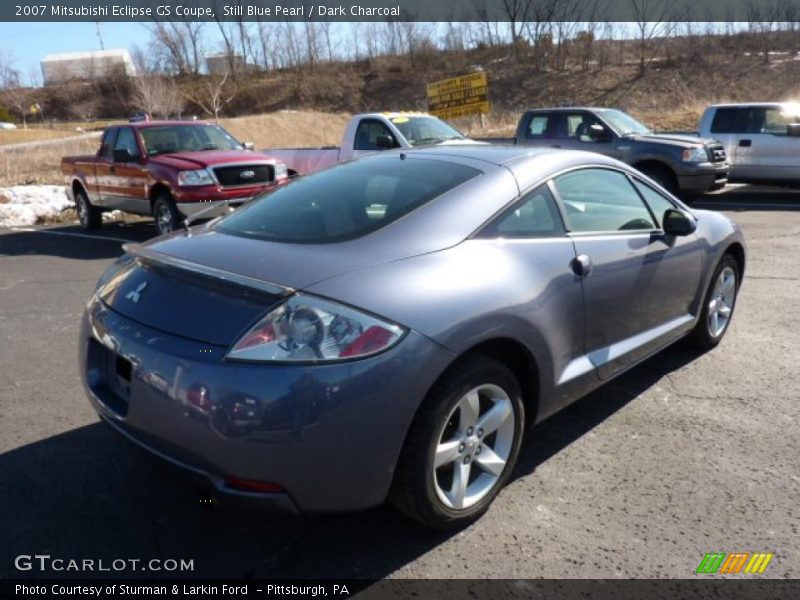 Still Blue Pearl / Dark Charcoal 2007 Mitsubishi Eclipse GS Coupe