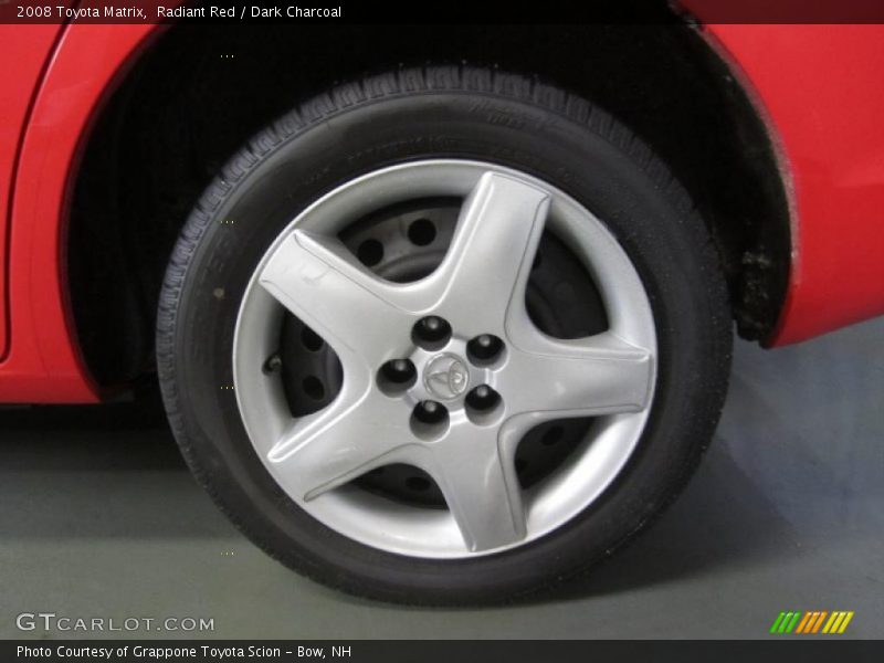 Radiant Red / Dark Charcoal 2008 Toyota Matrix